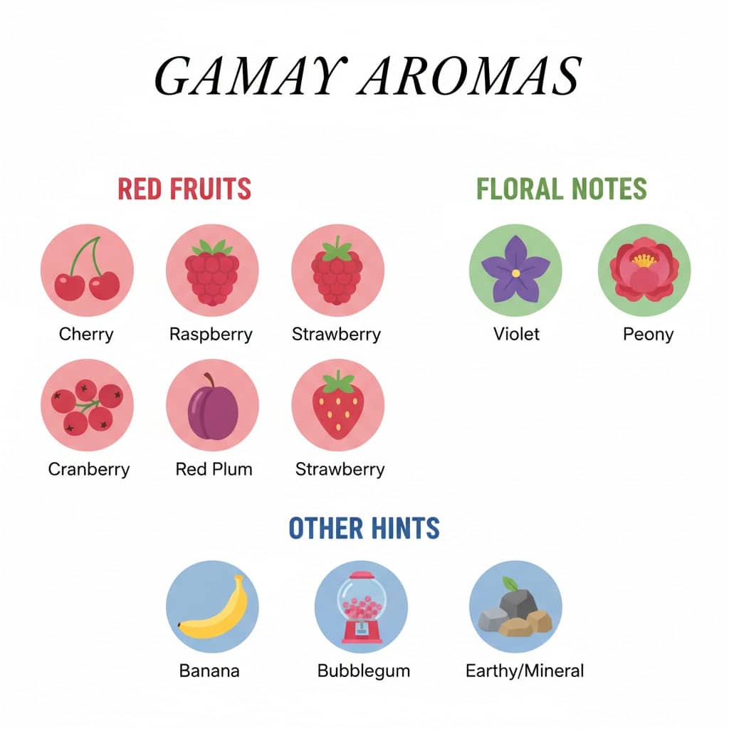 Gamay aroma