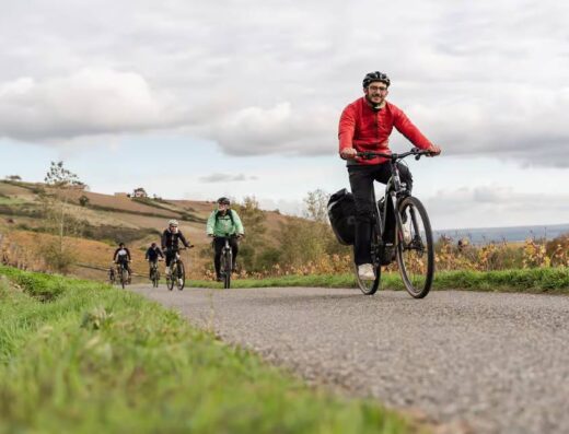 Bike and landscapes half day bike in Beaujolais Brouilly
