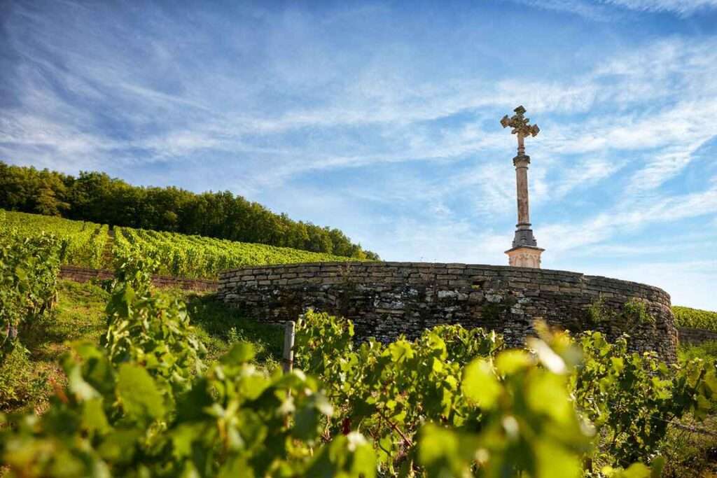 Cross of Charlemagne at Corton Charlemagne