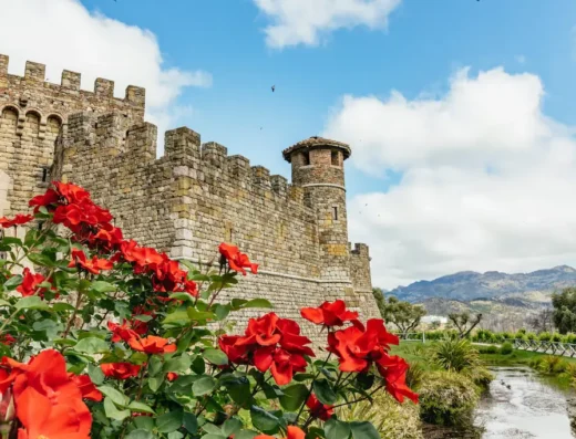 Castello di Amorosas winery in Napa Valley