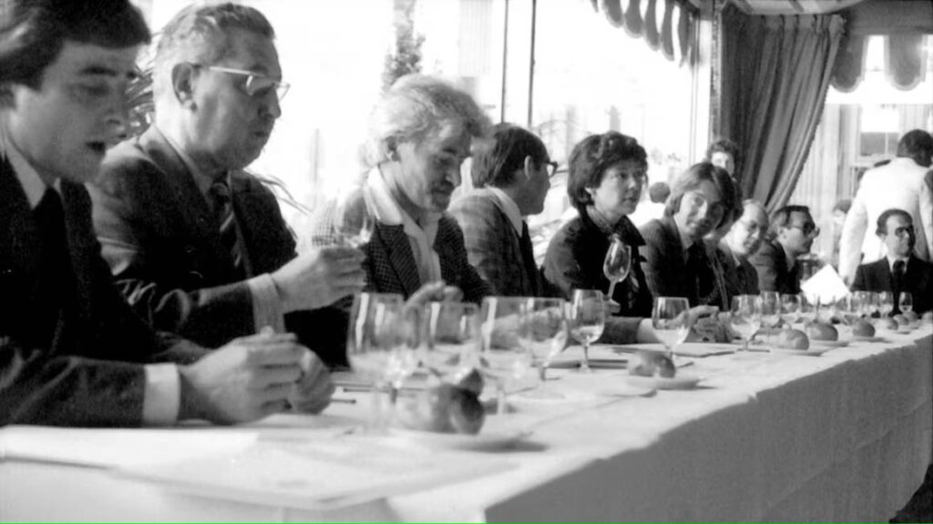 Judgment of Paris wine expert tasting
