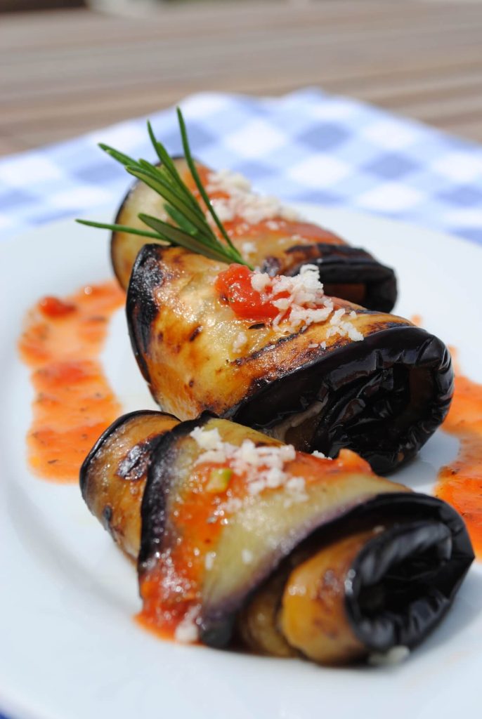 Eggplant Aubergines Parmigiana