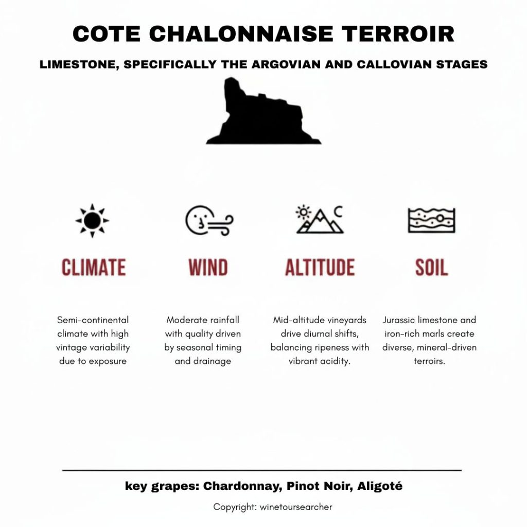 cote chalonnaise terroir infography
