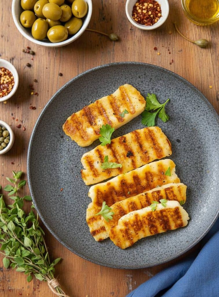 Grilled Haloumi cheese