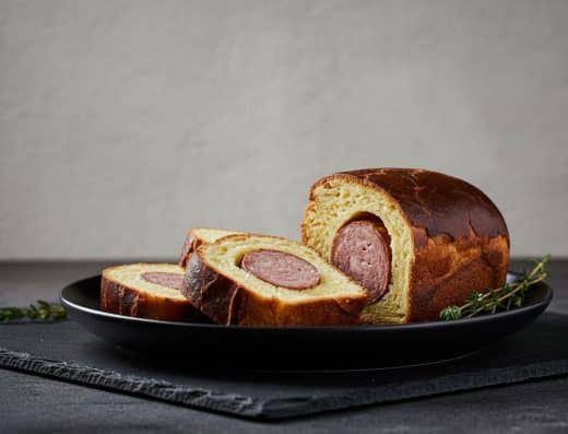 saucisson brioché