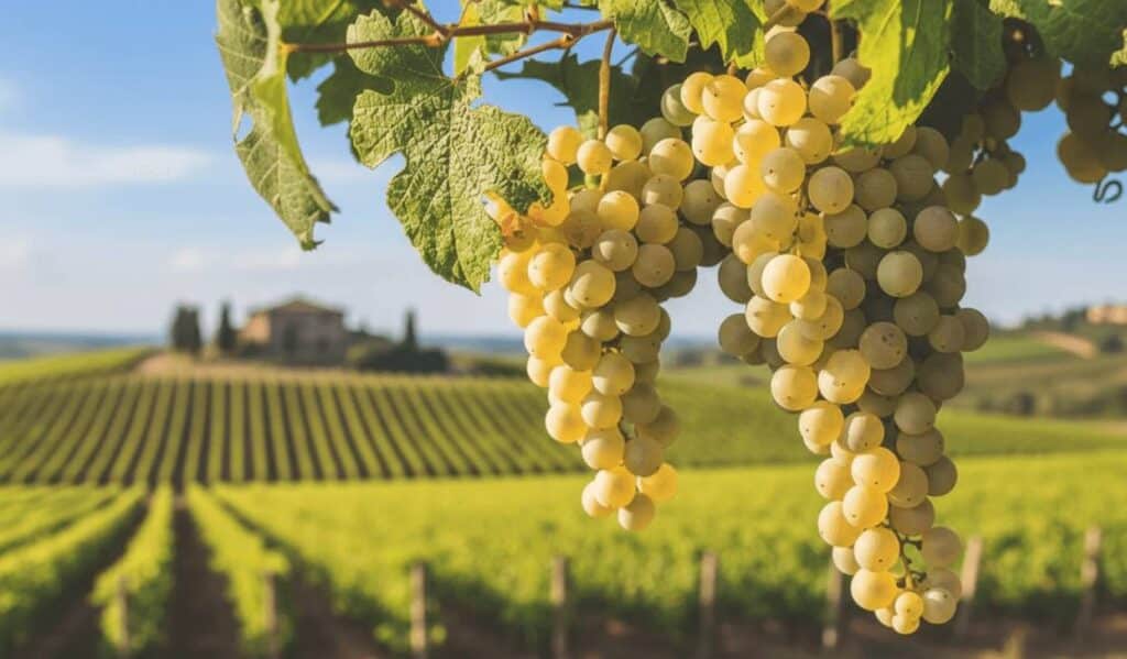 trebbiano grapes