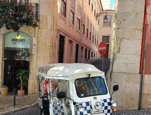 Lisbon old city town