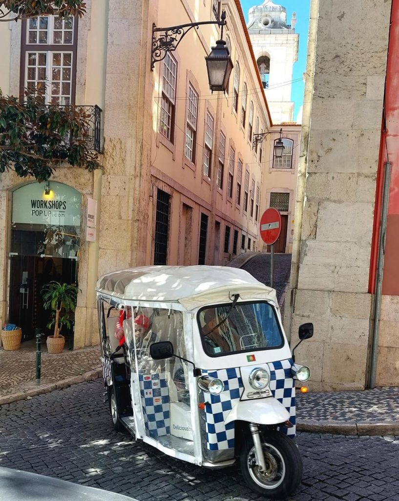 Lisbon old city town