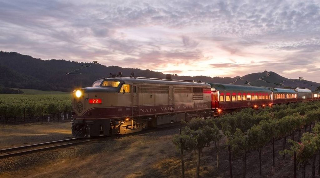 Napa Valley wine train