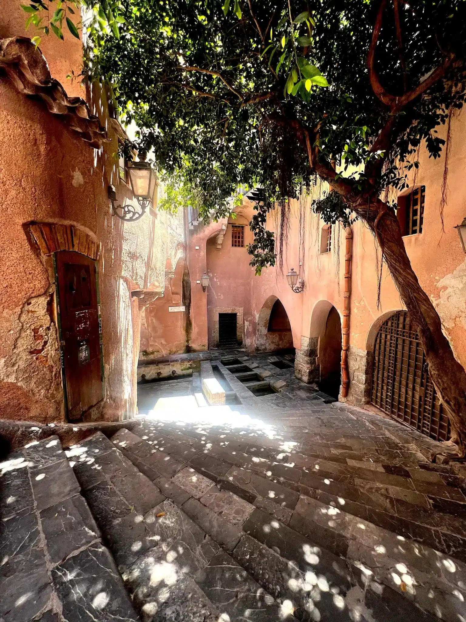 walking in Cefalu old city, on Cefalù authentic food and wine tour