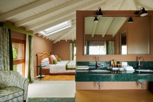 View of premium room at Hotel  Albereta relais et Chateaux, Erbusco, Lombardy